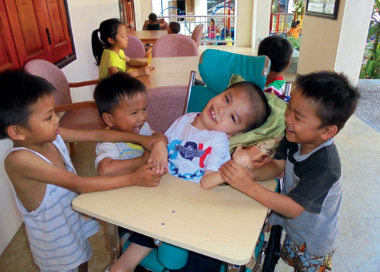 The Gift of a Wheelchair